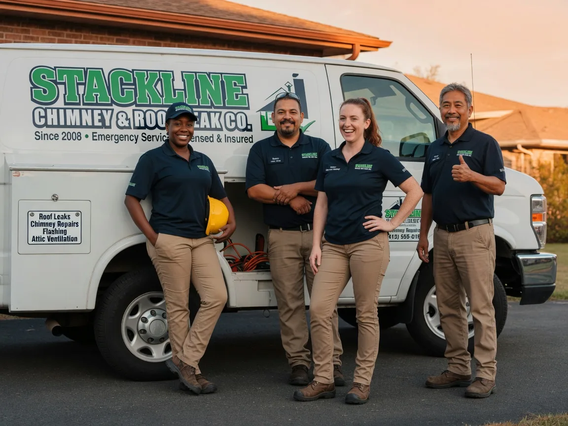 Chimney flashing repair company in Macon, MS